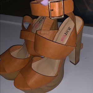 Tan heels